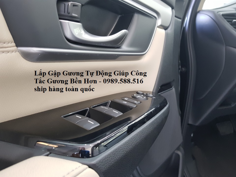 bo khoa cua tu dong gap guong len kinh cho honda accord