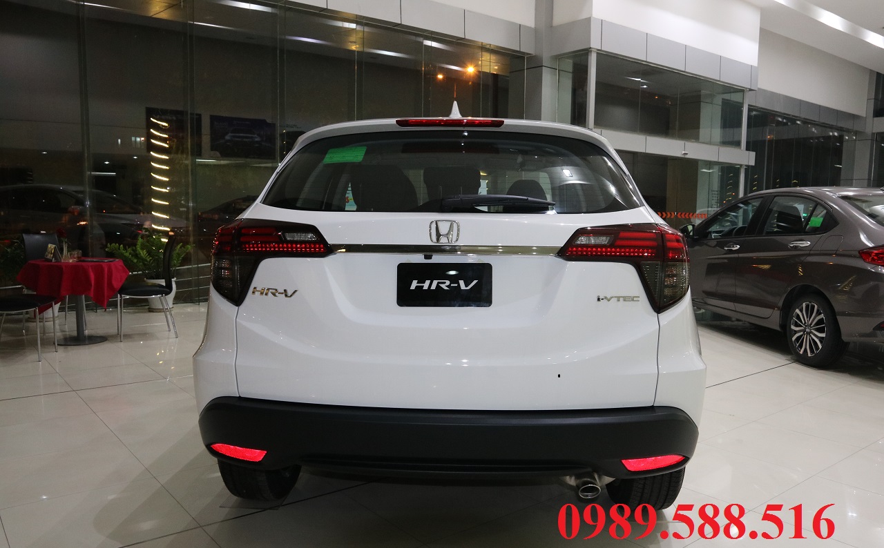 hinh anh duoi xe honda hrv 18g mau trang 2018 model 2019