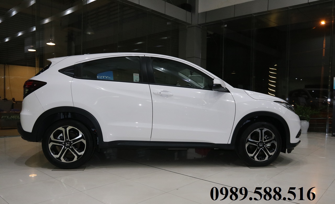 hinh anh than xe honda hrv 18g mau trang model 2018