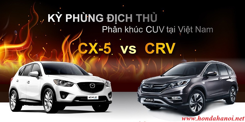 so sanh honda crv va mazda cx5