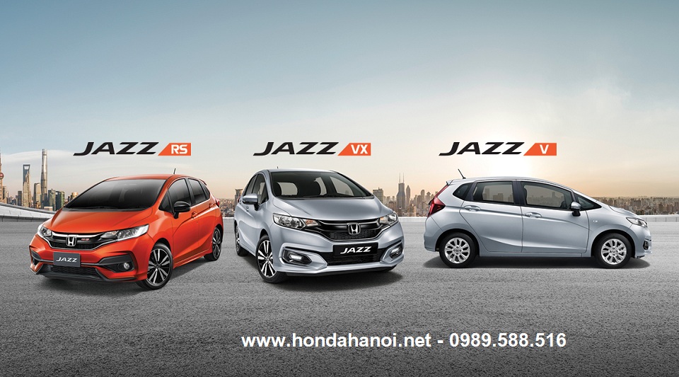 honda jazz 2018 phien ban x vx rs